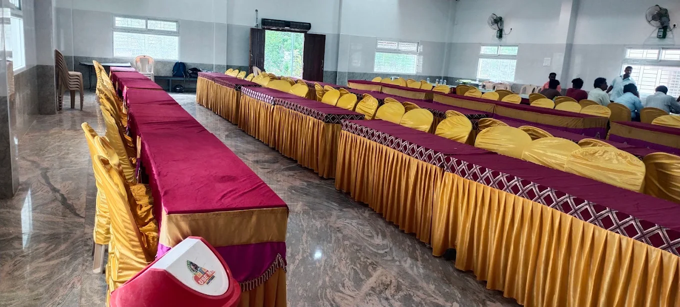 wedding venue dining area
